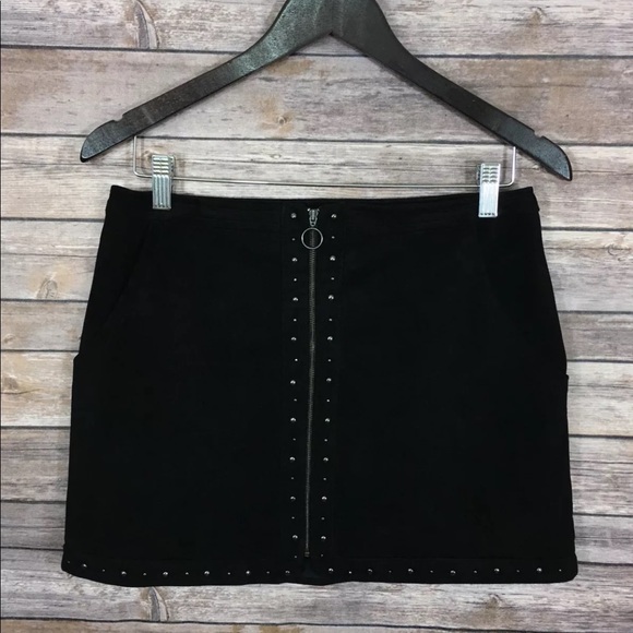 American Eagle Outfitters Dresses & Skirts - American Eagle Studded Suede Mini Skirt